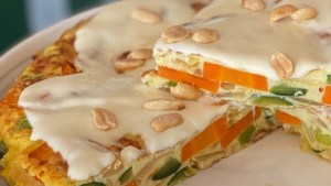 Tortilla de vegetales
