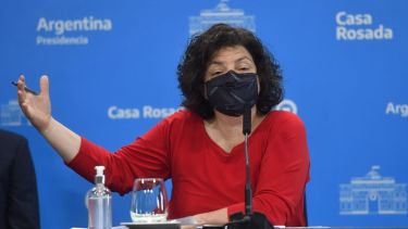 La ministra le pidió a la gente que se aplique las dosis adicionales de la vacuna contra el coronavirus.
