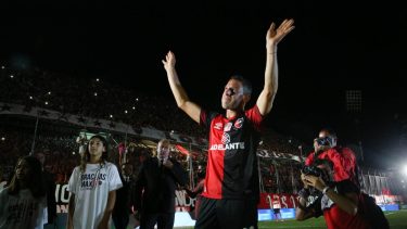 Maxi Rodríguez se retiró en Newell's como uno de los máximos ídolos de la historia del club.
