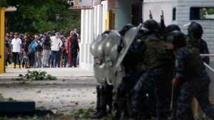 Miramar: incidentes y represión en la marcha por justicia para Luciano Olivera