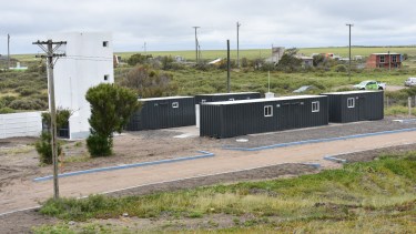 El camping quedó inaugurado oficialmente. 