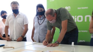 La viviendas se construirán en el marco del programa nacional Casa Propia-Construir Futuro. Prensa Río Negro.