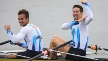 El remo argentino se lució en el Sudamericano