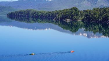 Lago Ñorquinco. Fotos Prensa Turismo Aluminé.