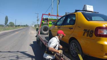 El hecho ocurrió en un operativo rutinario sobre ruta 65. Foto gentileza