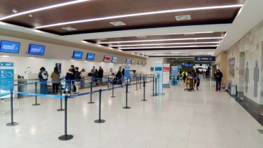 El aeropuerto de Bariloche está operativo pero hay demoras por problemas en Buenos Aires. Archivo