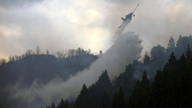El incendio que se inició en Lago Martin lleva dos meses activo (Foto: Archivo)