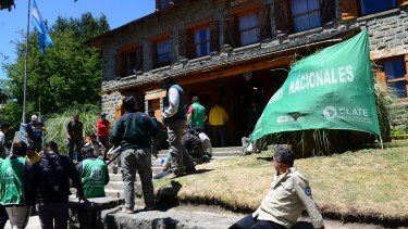 La manifestación se hará este miércoles por la mañana en la Intendencia del Parque Nacional Nahuel Huapi, en Bariloche. (foto de archivo)