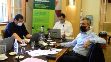 En la última sesión del año, los concejales aprobaron el presupuesto 2022. Foto: Chino Leiva