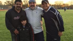 Dalma y Gianinna Maradona despidieron a su tío Hugo con un mensaje en Instagram