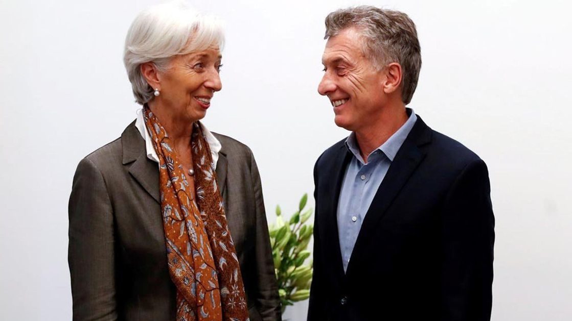 Macri y Lagarde, protagonistas del préstamo del año 2018 que fue  analizado.