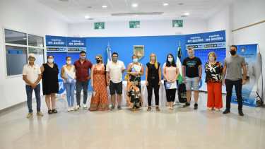 El acto se llevó a cabo en el Concejo Deliberante de Roca. 