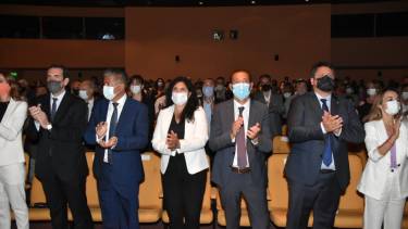 La ceremonia se realizó en el Museo nacional de Bellas Artes.  Foto: Twitter @clauargumero