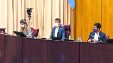 Las autoridades de Cámara conforman el gabinete del vicegobernador. (Gentileza).-