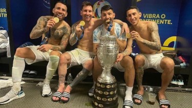 El Kun Agüero se retiró del futbol por problemas de salud.  