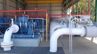 Las instalaciones están en la zona de Puesto Hernández, en Vaca Muerta. (Foto: gentileza)