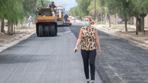 Roca: etapa final para las obras de pavimentación en barrio Nuevo