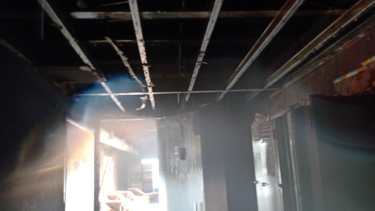 El spa de un hotel en Plaza Huincul sufrió un incendio. (Foto: gentileza)