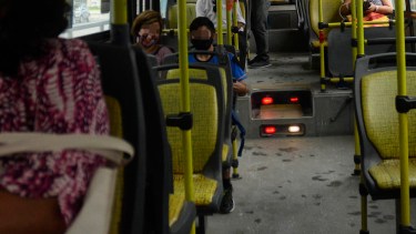 Habrá colectivos gratis para el día de elecciones en Roca. Foto Archivo.