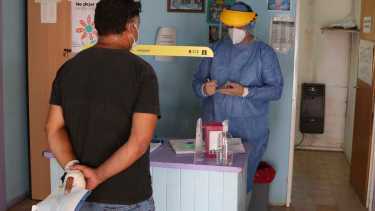 La demanda de test aumentó considerablemente en las últimas semanas en Roca. Foto: Juan Thomes