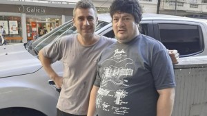 Reapareció «Pity» Alvarez: circuló una foto en la que se lo ve en la calle y con otro aspecto físico