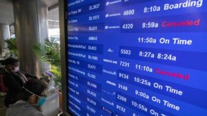 Ya son más de 7.000 los vuelos suspendidos en todo el mundo por Ómicron