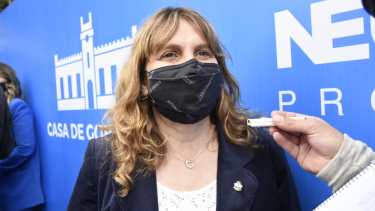 Alejandra Piedecasas dijo que uno de los objetivos es fortalecer la actividad deportiva en el interior de Neuquén.  Foto: Florencia Salto. 