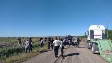 El hecho ocurrió esta mañana y hay detenidos. Foto Gentileza Lo Principal.