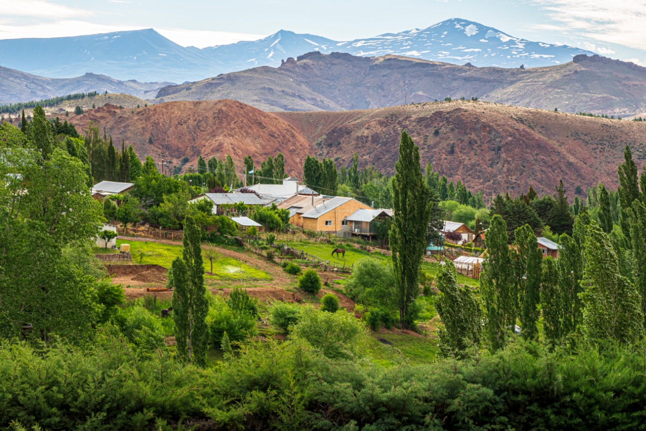 Huinganco, una de las maravillas del norte neuquino elegidas para estas Fiestas. Foto: Ricardo Kleine Samson. 