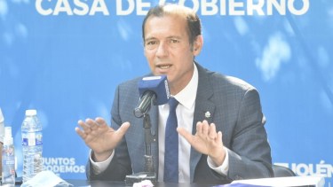 Gutiérrez estará esta tarde en Buenos Aires para firmar el nuevo pacto con Nación. Foto: Florencia Salto.