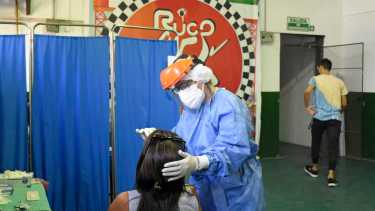 El detectar en el Ruca Che. Foto: Florencia Salto