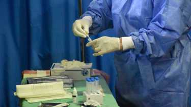 El detectar en el Ruca Che Foto: Florencia Salto