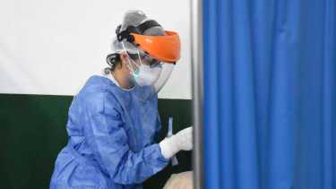 El detectar en el Ruca Che Foto: Florencia Salto