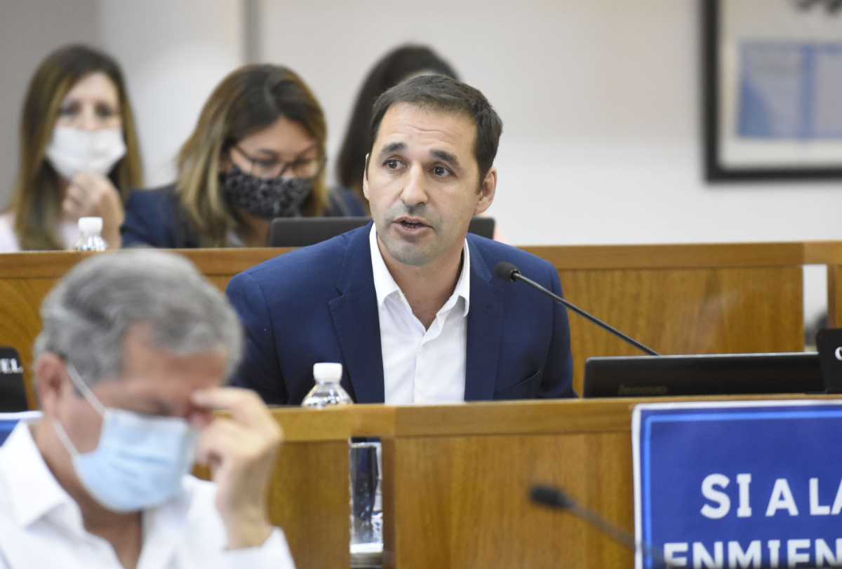 Claudio Domínguez, concejal por el MPN. (Archivo)