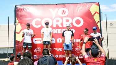 Corrías fue en vencedor en la general. Fotos: Flor Salto 