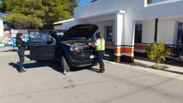 La camioneta fue secuestrada y sometida a distintas pericias donde se constató, entre otras cosas, que tenía el chasis adulterado. (foto: gentileza)