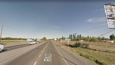 La bicisenda unirá Plottier y Neuquén por el costado de la ruta 22. (captura de google)