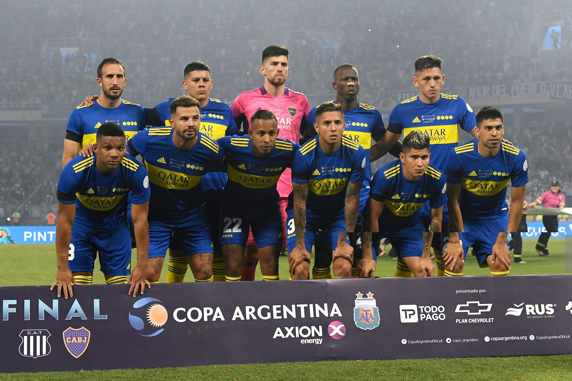 Los campeones de la Copa Argentina 2021.