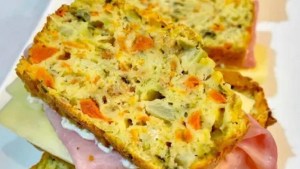 Fácil e imperdible: pan de brócoli y zanahoria
