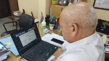 El ministro Zgaib participó en el encuentro que se realizó este lunes. Foto: gentileza.