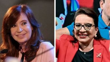 Cristina Fernández de Kirchner y Xiomara Castro.