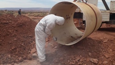 Las tareas de reparación demandaron varias horas. (Foto: gentileza)
