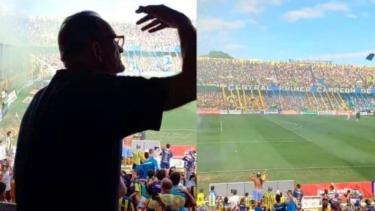 El hombre con Parkinson que «es sano por un rato» cuando va a la cancha