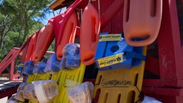 Guardavidas habían anunciado un paro  por tiempo indeterminado. Foto: Gentileza  San Martín Informa