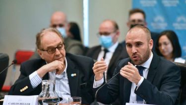 El ministro Guzmán no logró convencer a todos de los avances de la gestión con el Fondo.