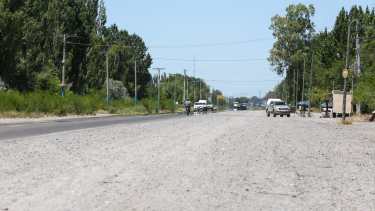 El cuerpo fue hallado en una chacra en inmediaciones de la Ruta 22 y Ruta 6. (Foto Juan Thomes)