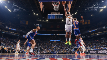 Facu contribuyó al gran triunfo de los Nuggets contra los Warriors.