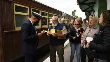 El viaje en la Trochita, es un viaje al pasado.