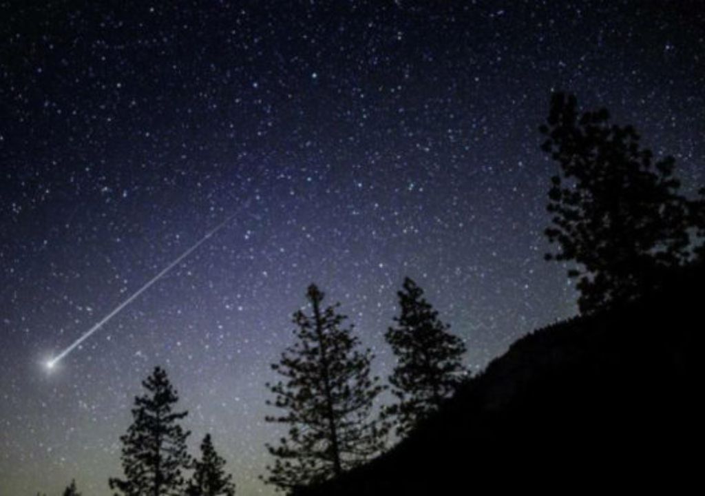 La lluvia de estrellas se extenderá por más de un día. Foto: Gentileza Meteored