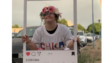 Guadalupe se recibió de la Diplomatura Orientada en el marco de la carrera Licenciatura en Diseño Visual, la cual forma parte de la Escuela de Arquitectura, Arte y Diseño de la UNRN. Foto Gentileza.